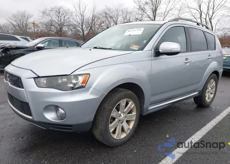 2012 Mitsubishi Outlander Se z USA, uszkodzony, nr VIN JA4AS3AWXCU025899
